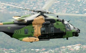 The MRH90 is being acquired under Project Air 9000 at a budgeted cost of $4.013 billion (US$3.73 billion) to replace, as a composite fleet,  Army's 35 S-70A9 Black Hawks and six now-retired Royal Australian Navy (RAN) Sea Kings.