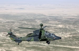 Tiger UHT support helicopters