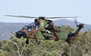 Eurocopter EC 665 Tiger combat helicopters will be reduced from 80 to 57.