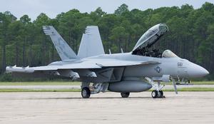 Only half of the 12 F/A-18F Super Hornet strike fighters will be converted.