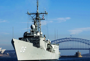 HMAS Newcastle was the final of RAN's FFG frigates to undergo upgrading.