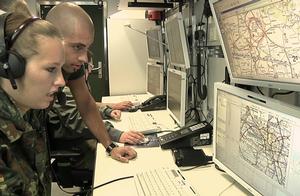 The system is used to plan safe flight paths and missions, and display them on digital maps, and to maintain real-time contact with military command.