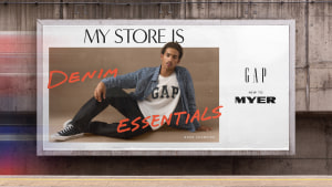 Myer 'GAP' via Howatson+Company 