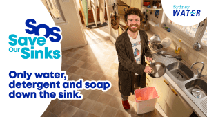 Sydney Water ‘Save our Sinks’ via Tag