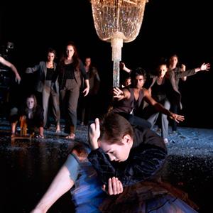 WAAPA dance students in Gabrielle Nankivell's The Unicorn Unhinged. Photo:  Jon Green
