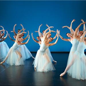WAAPA dance students in Balanchine's Serenade. Photo: Jon Green