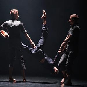 Andre Franck Bauer, Annabelle Lefebvre and Joel Small in Rachel Ogle's We Are Made of Stardust.  Photo:  Jon Green.