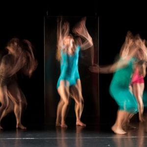 Tasdance's Malcolm McMillan, Sarah Fiddaman, Brianna Kell, Anton, Bernadette Lewis and Jenni Large in 'Blur'. Photo:Jen Brown