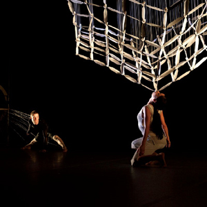 Connecting strands: Chunky Move’s Alisdair Macindoe and Marnie Palomares.
Photo: JEFF BUSBY