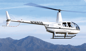 A Robinson R44. (Robinson Helicopter Company)