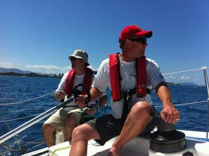 Lifejackets were compulsory in the Groupama New Caledonia Race. Photo Janine Robinson.