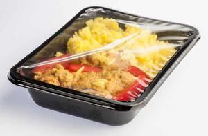KM Packaging has announced a C-PET lidding film for ambient ready meals.
