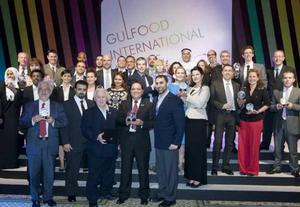The winners of this year's Gulfood Awards, announced last week at the opening of the annual Gulfood food processing and packaging equipment show in Dubai.