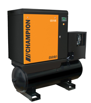 The new Champion compressor fits right into green industry.