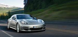 The new Porsche Panamera Turbo.