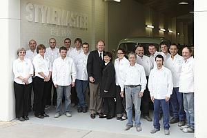 Stylemaster staff (left to right) Carol Holliday, Kon Avramidis, Diana Foster, Cale Unwin, Justion Murphy, Shaun Digby (Manager), Jason Amorosi, Donald Hall, Philip Stewart (Owner - Director) ,Wendy Stewart (Owner-Director), Emma Collins, James Gargano, Pascual Estiggarribia, Mathew Breitkreuz, Ben Stewart, Rhys Mutimer, Ezio Conforto and Peter Shotter.