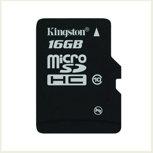 Kingston Extends Speedy Class 10 microSDHC Family