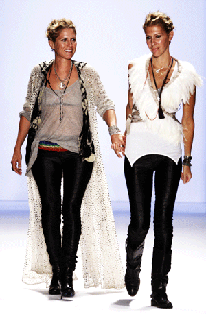 SASS & BIDE; founders Sarah-Jane Clarke and Heidi Middleton have sold 65% of the label to Myer.