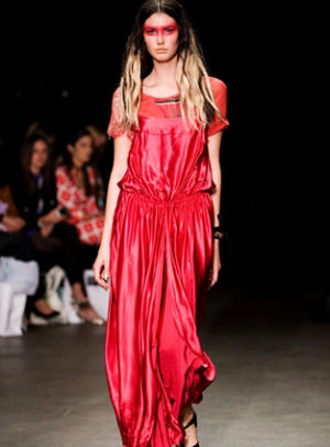 FIGHTING TO STAY ONSHORE: Designers such as Marnie Skillings committed to Australian made goods.