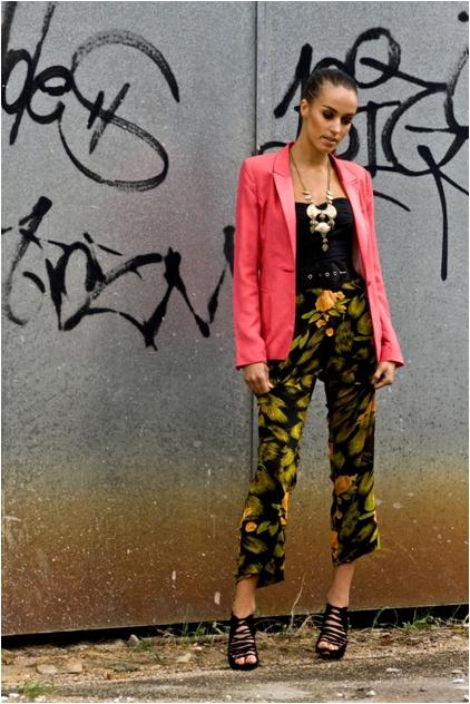 I AM: Bold new look from the spring/summer 2010 collection.