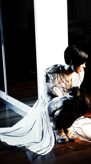 Alyssa Choat's final year garment. Photography: David Muir.