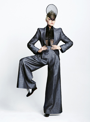 David Avakian: A piece from the designer's show at RAFW Transeasonal Collections 2008.