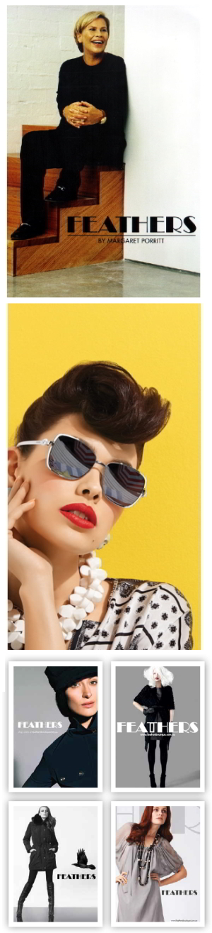 FEATHERS: Founder and fashion.