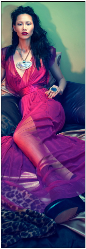 Kirrily Johnston AW2012: Designer brand known to support the charitable work of Salvos Stores.