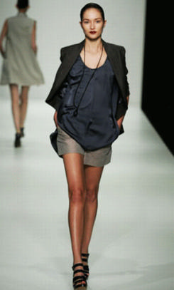 David Jones - whose fashion brands include Lisa Ho (spring/summer 08 pictured) - is prepared for the worst.