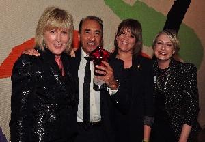 CUE: Rod Levis and staff accept the award for Chains (over 20 stores).