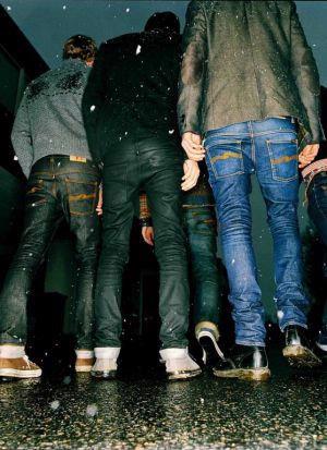 A STITCH TOO FAR: Nudie's orange stitch theme under fire.