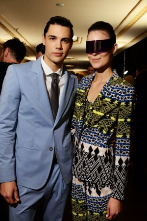 MSFW: Backstage action captured by Lucas Dawson.