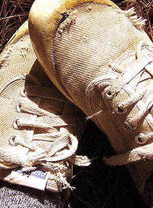 VICTORIAN VOLLEY: Pacific Brands has donated a range of shoes, including Volleys, to help support victims of the Victorian bushfires.