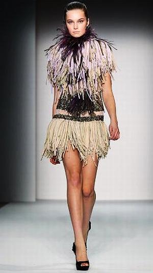 TONI MATICEVSKI FALL 2009: On show at New York Fashion Week.