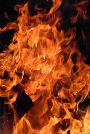 UP IN FLAMES: Authorities dub fire at clothing store as suspicious.