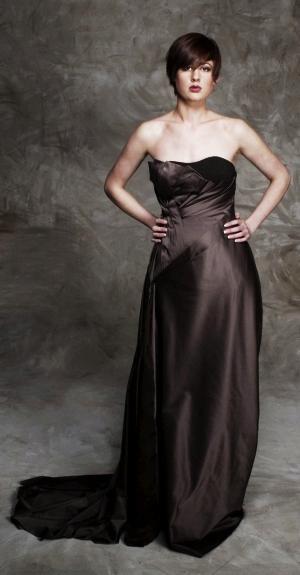 BRAD BUTLER: His winning design for Spotlight's Formal Wear Competition.