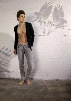 DENIM DESIGNS: High street retail chain Bardot has introduced a new menswear label called James Marlon.