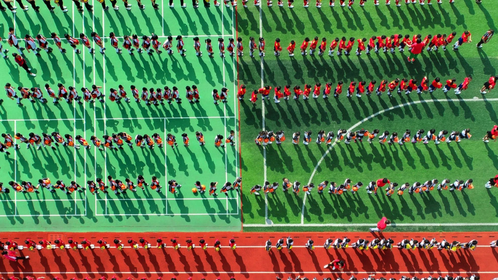 Highly commended, Sportsmen under the sun by Senrong Hu