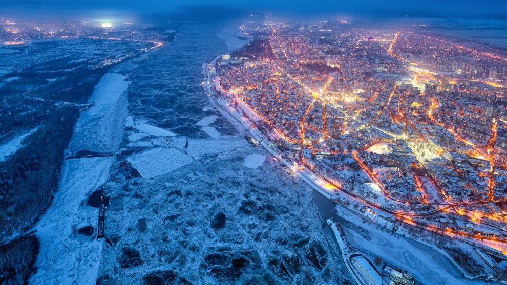 Highly commended, Cold winter night by Yavor Michev