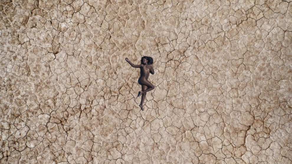 Highly commended, Chauntel in the desert by Raf Wilems