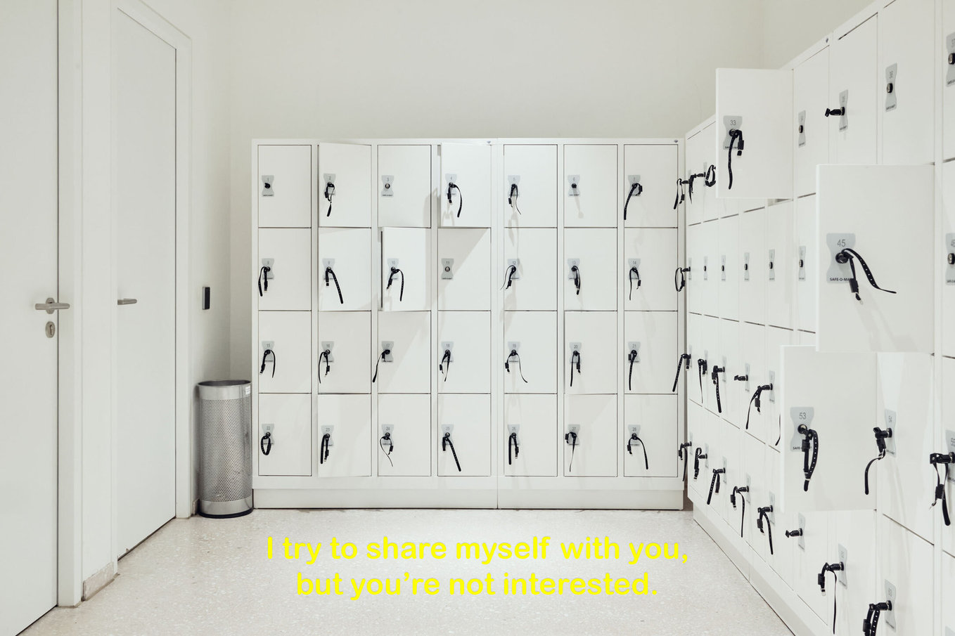 From the We Don't Talk Like We Used To series. Image: © Brent Lukey