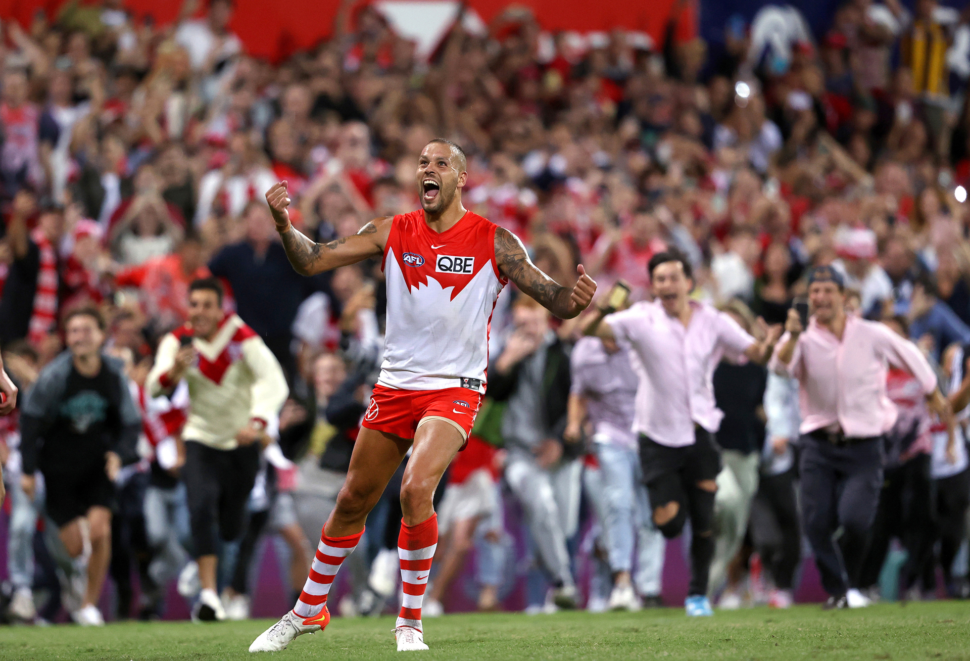 Buddy 1000. Lance Franklin. Image: Phil Hillyard