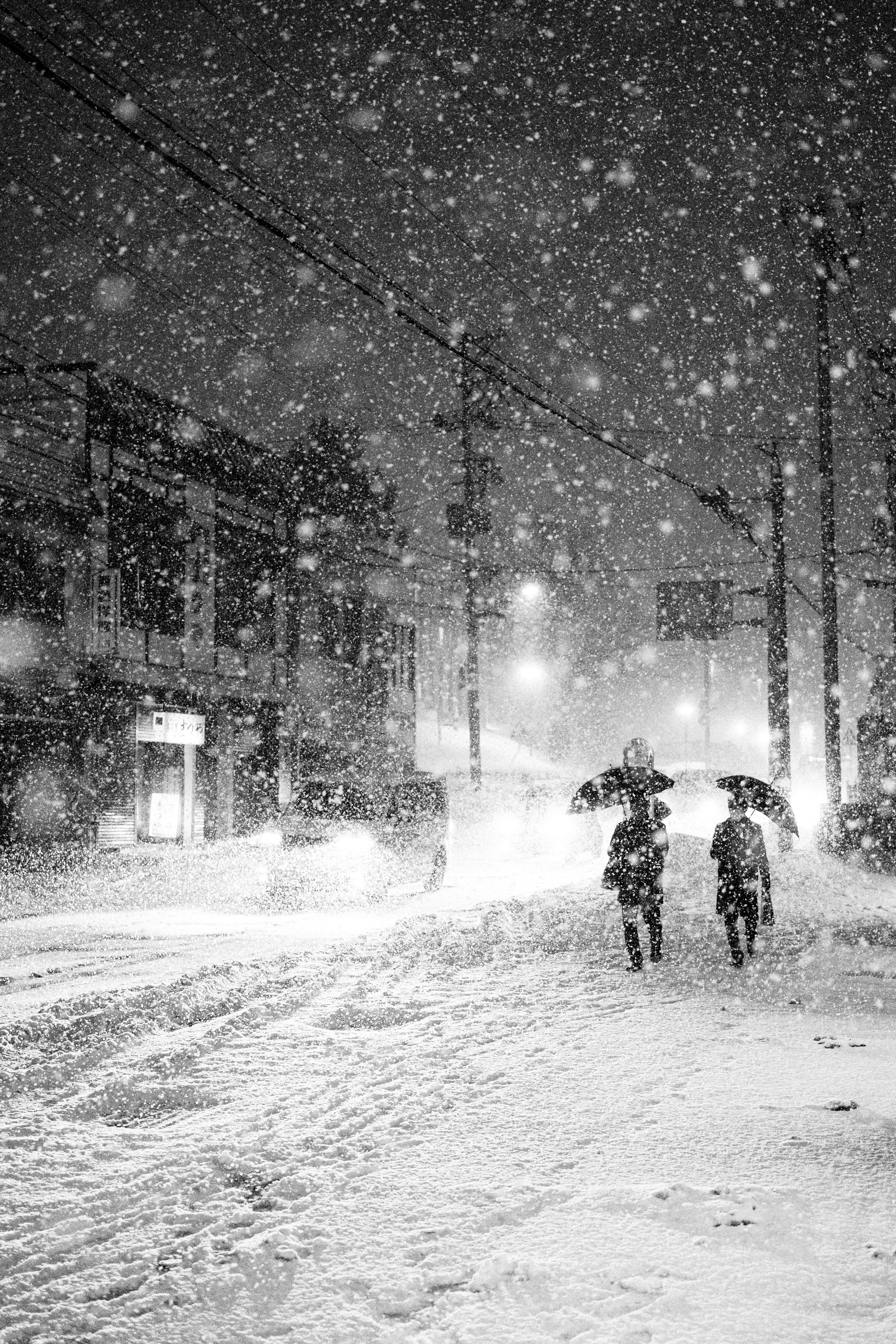 Snowstorm Warning by Pepijn Thijsse