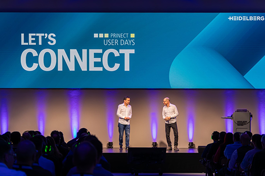 A new event record: Well over 400 participants from all over the world attended the Prinect User Days 2026