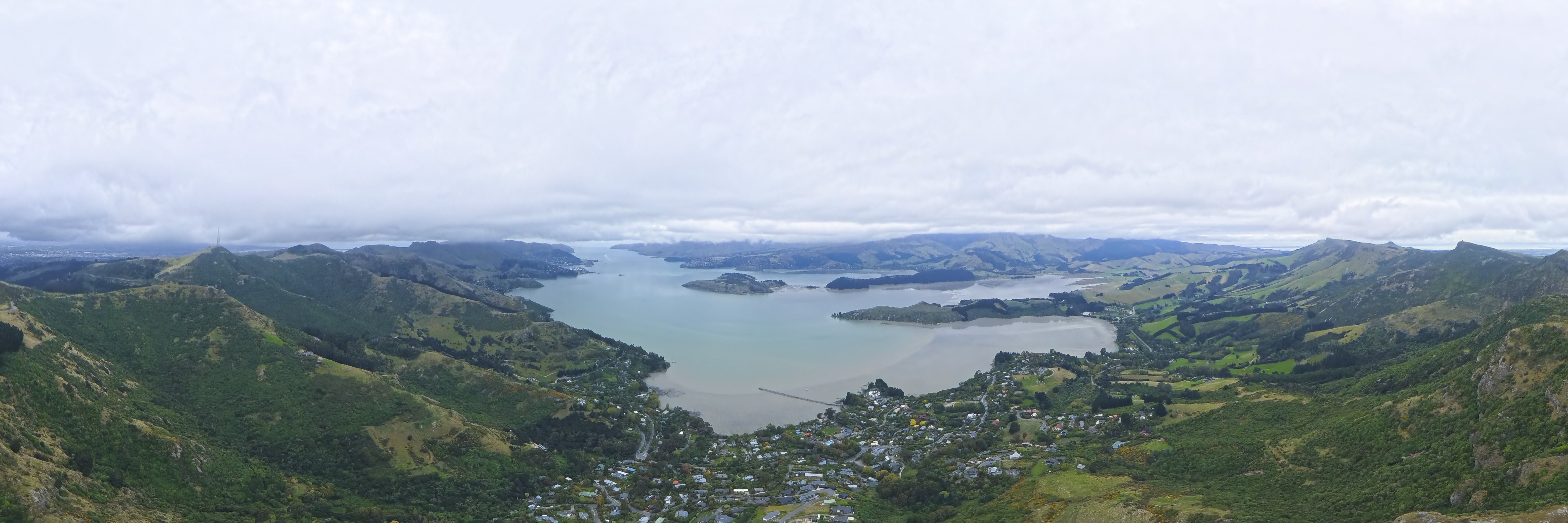 Panos seem to be the A1's strong suit. This shot has been lightly cropped, but the detail in the sky holds up a little better than the (9:16 images.