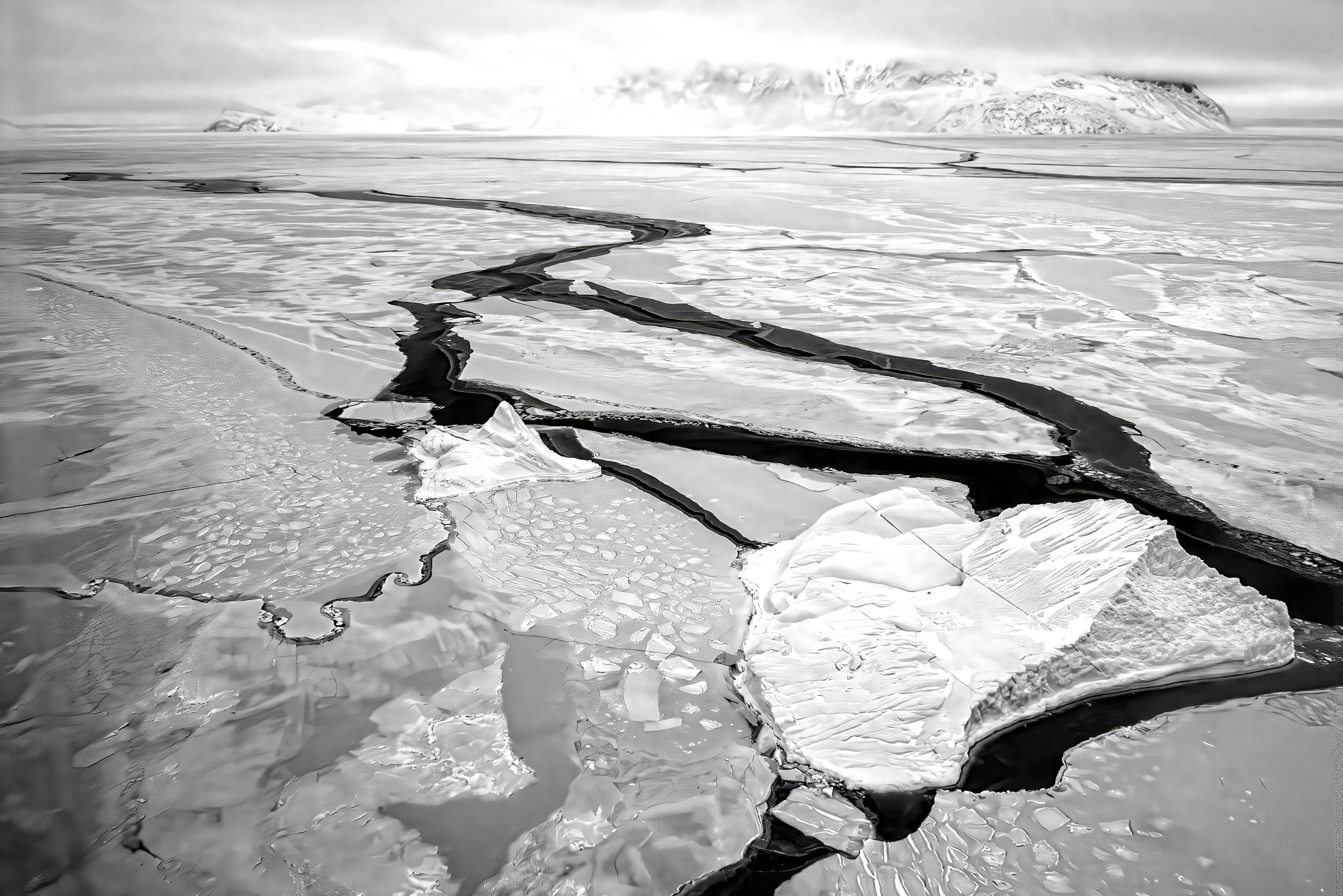 Arctic Aerial by Alison Thorbun