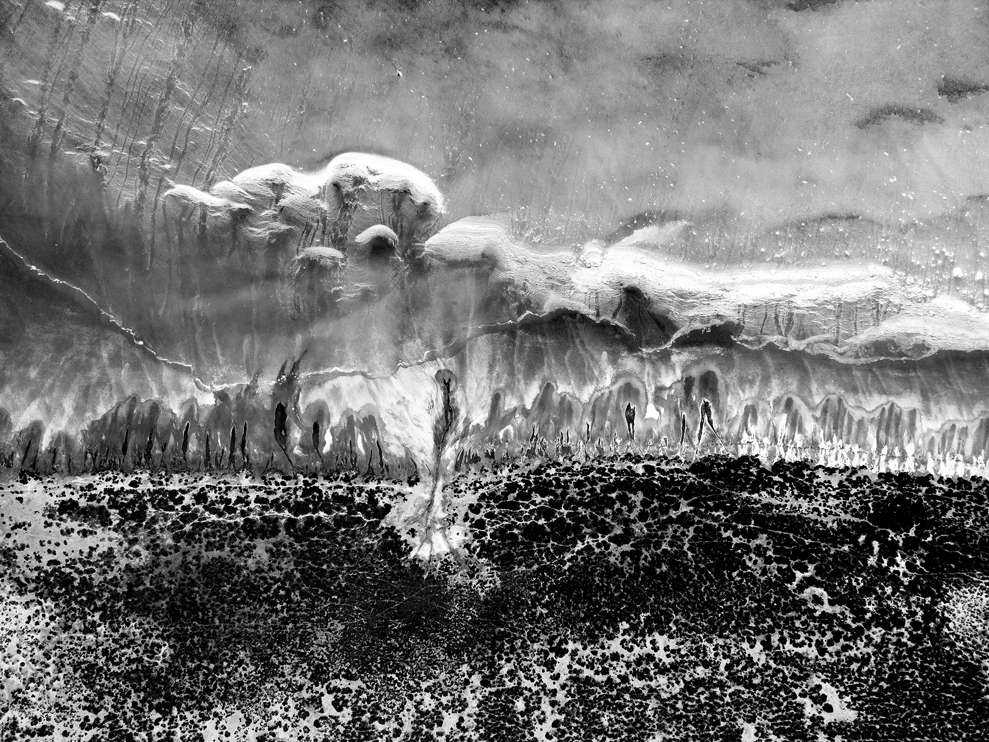 Lake Tyrrell's Textures by Alex Coppel