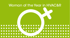 Women in HVACR button