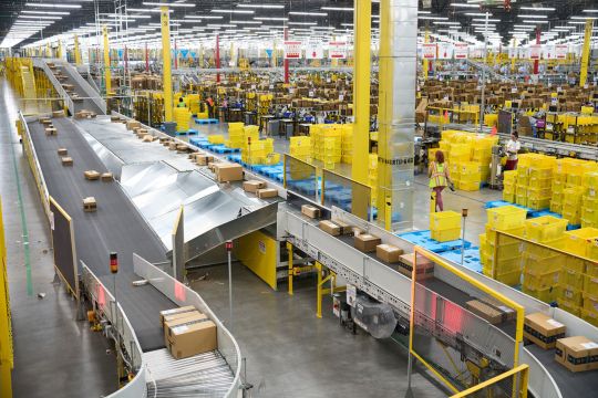 Amazon fulfillment centre.