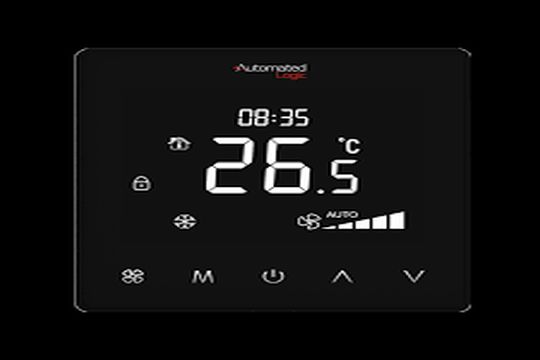 The TS2 thermostats feature an intuitive touch key interface.